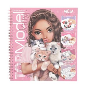 TOPModel Kitty Aktivitets- og malebog