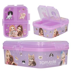 TOPModel Madkasse m/3 rum XL Kitty & Doggy