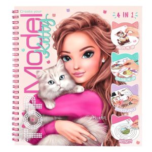 TOPModel Kitty Aktivitets- og malebog