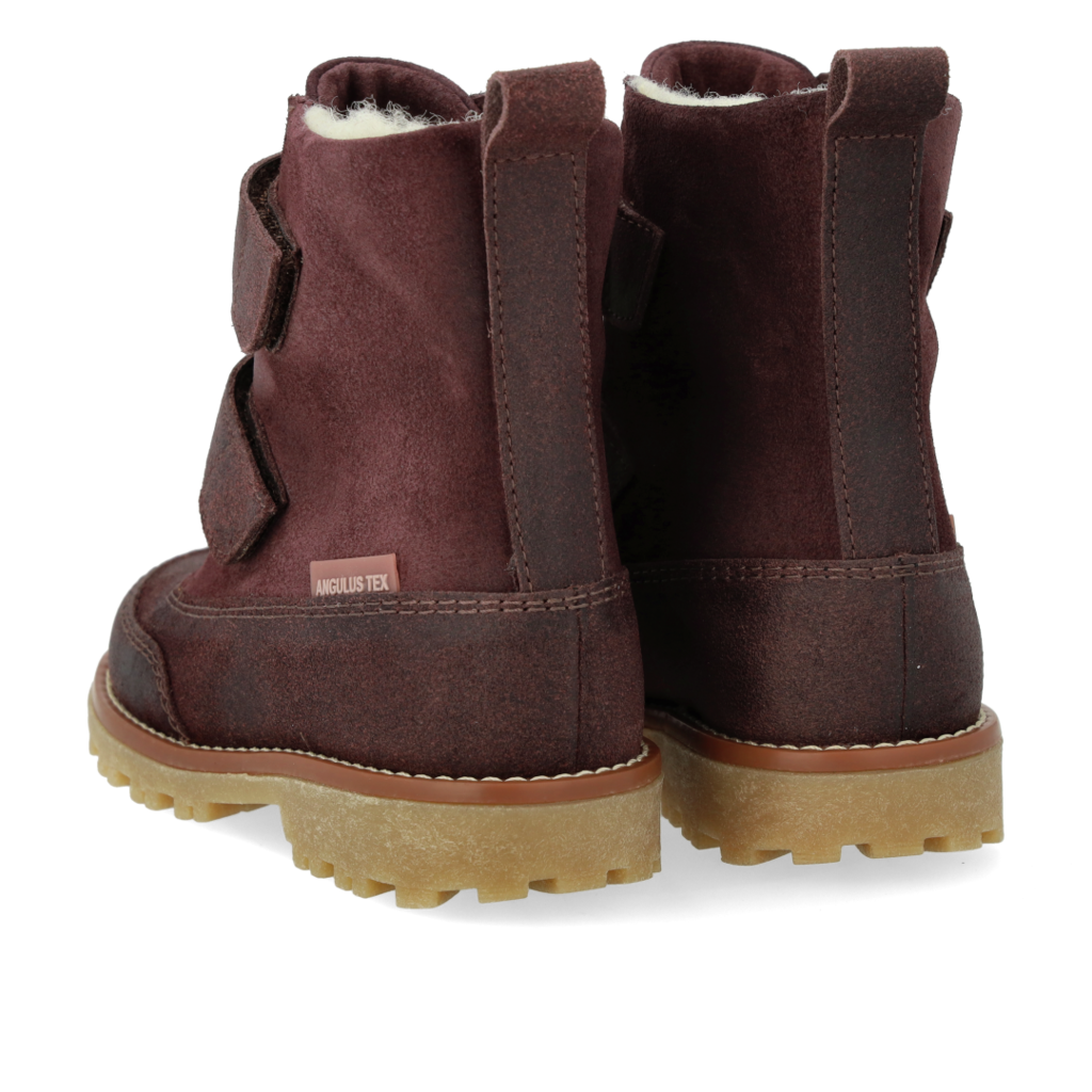 Angulus Vinterstøvle TEX med Uldfoer Aubergine - Billede 6