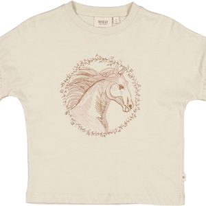 Wheat Bluse Horse Embroidery Fossil