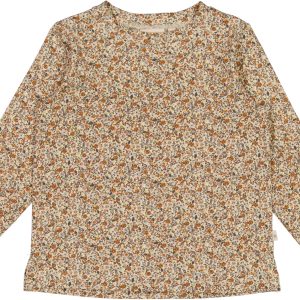 Wheat Bluse Vesper porcelain flowers