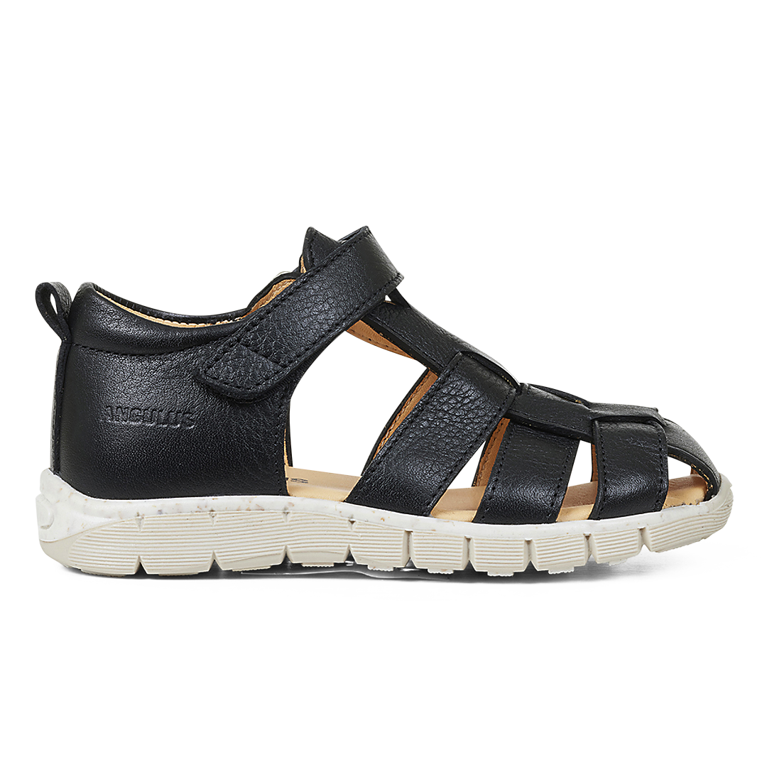 Angulus Sandal Med Velcrolukning Sort - Billede 2