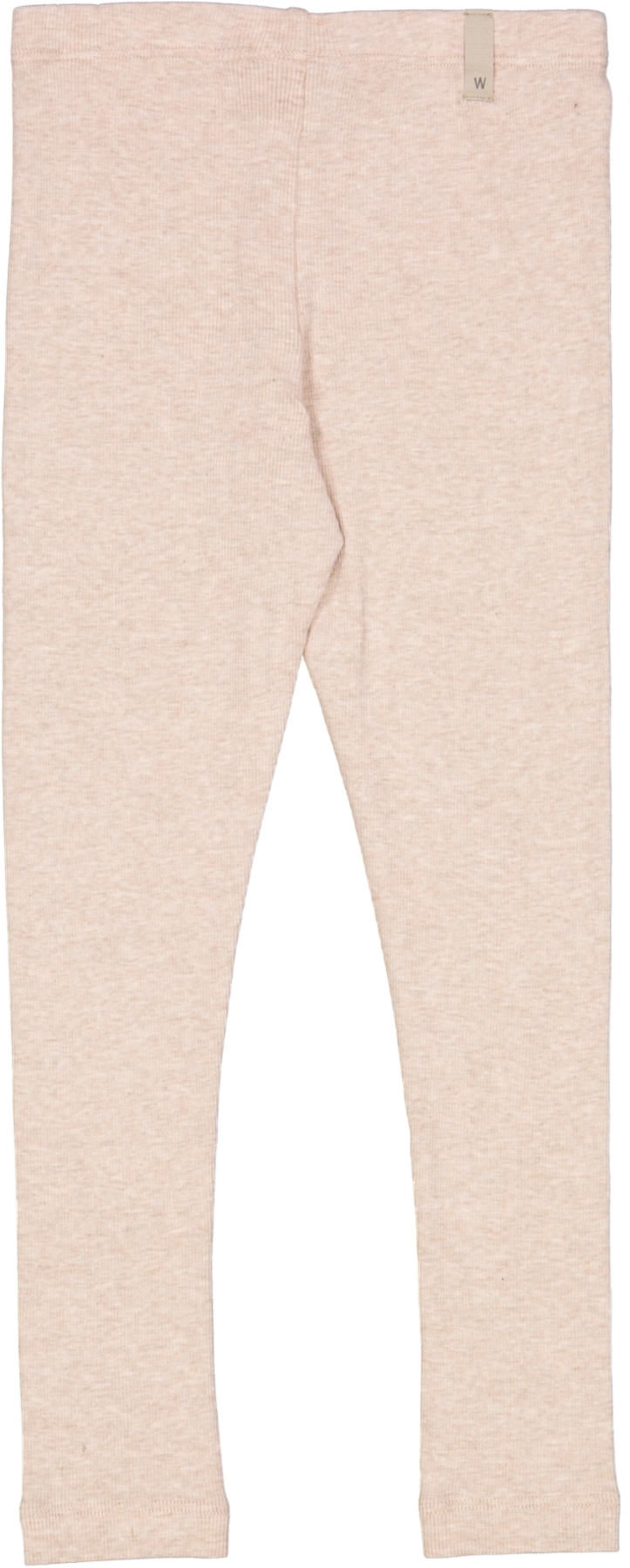 Wheat Leggins Rib Rose Melange - Billede 2