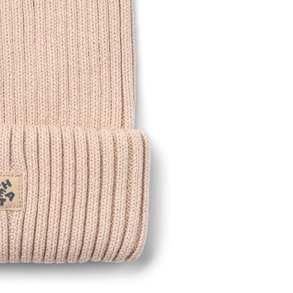 Wheat Strik Hue Beanie Habar Rose Powder - Billede 3