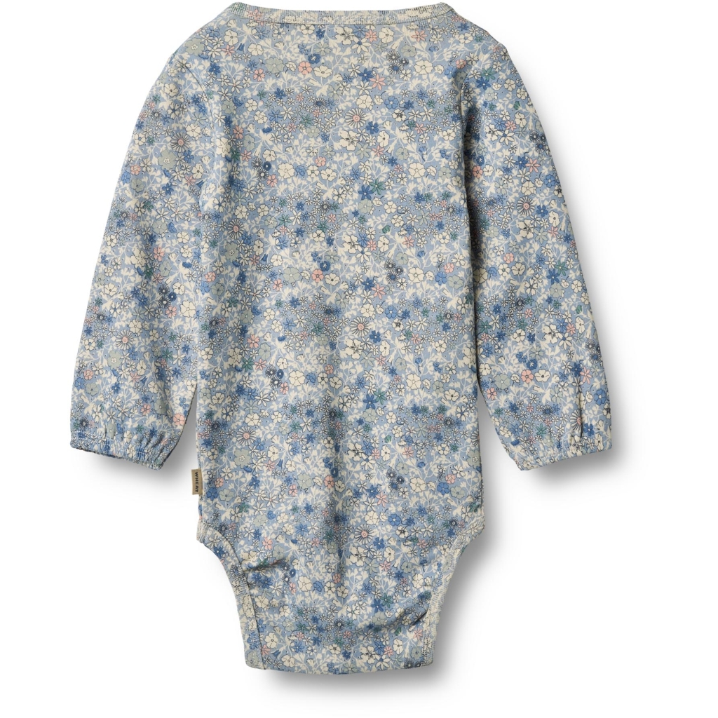 Wheat Body LS Elmine Blue Summer Flowers - Billede 2