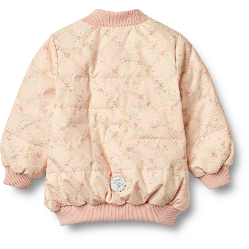 Wheat Sommer Puffer Baby Lotte Rose Checked Flowers - Billede 2