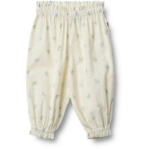 Wheat Bukser Baby Polly Blue Flowers