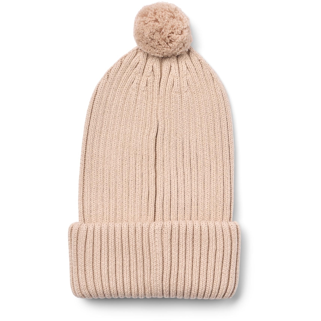Wheat Strik Hue Beanie Habar Rose Powder - Billede 2