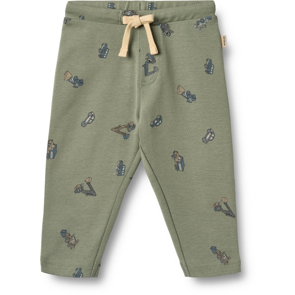 Wheat Bukser Baby Manfred Dusty Green Cars