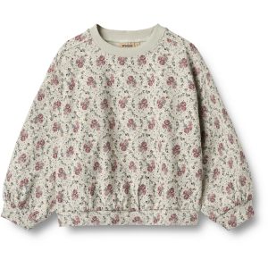 Wheat Sweatshirt LS Junior Lia Slightly Green Flowers