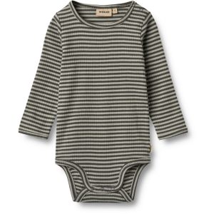 Wheat Body LS Berti Winter Forrest Stripe