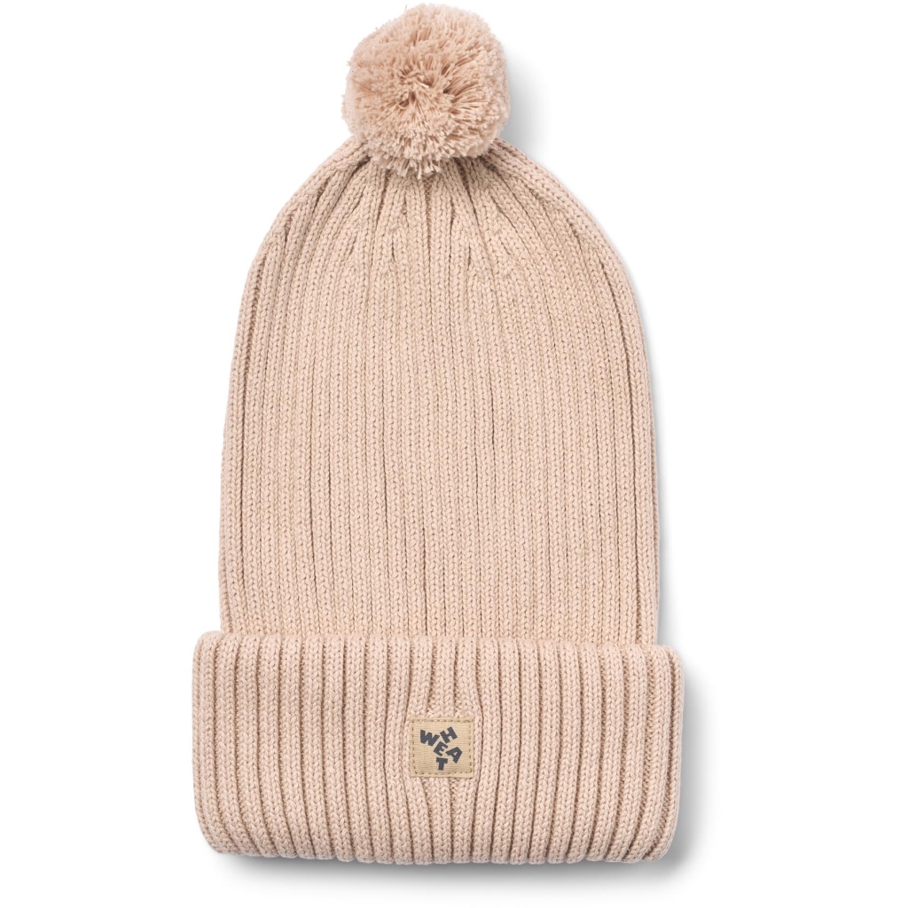 Wheat Strik Hue Beanie Habar Rose Powder