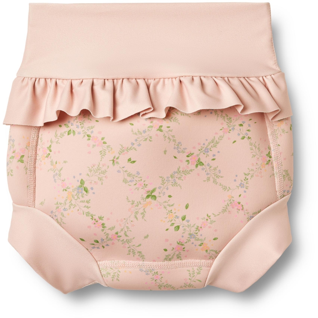 Wheat Blebadebukser Neopren Rita Powder Checked Flowers - Billede 2