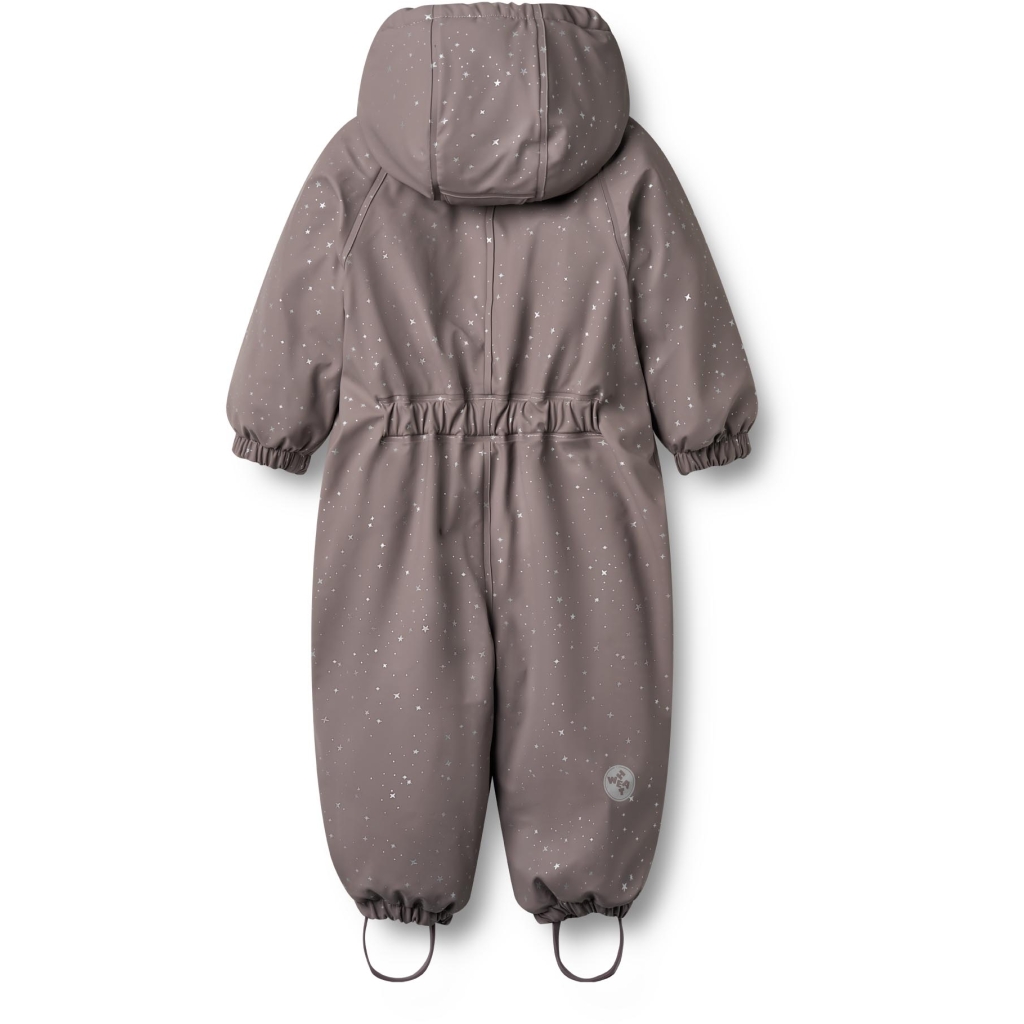 Wheat Gummi Flyverdragt Baby Evig Purple Stone Stars - Billede 2
