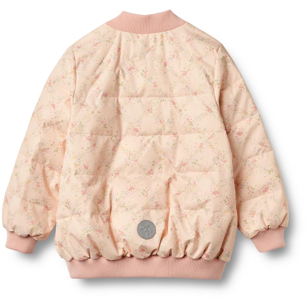 Wheat Sommer Puffer Lotte Rose Checked Flowers - Billede 2