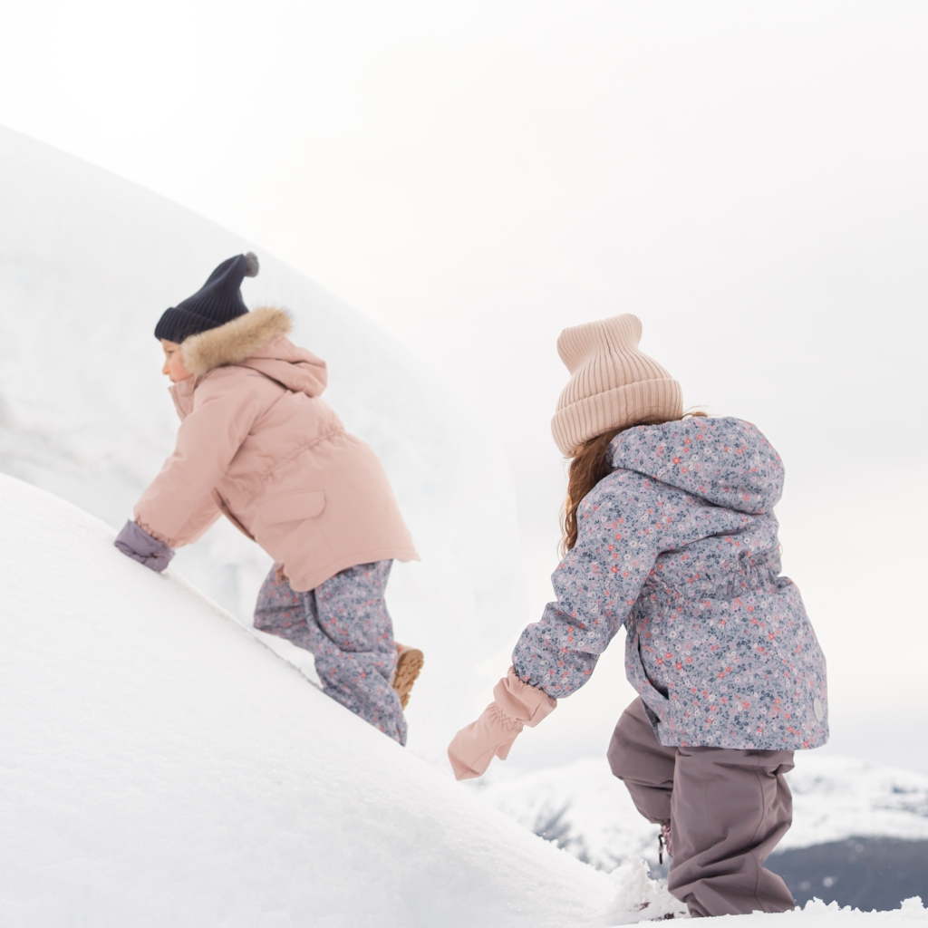 Wheat Strik Hue Beanie Habar Rose Powder - Billede 4