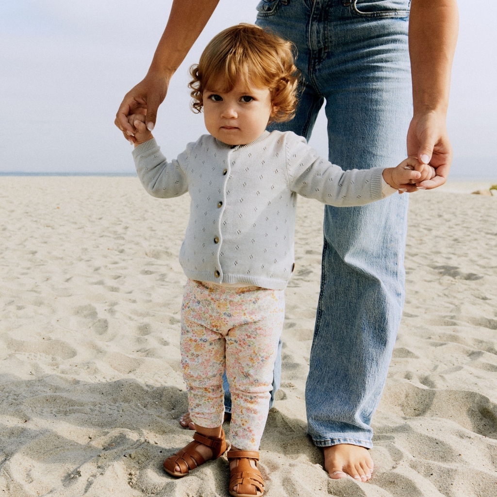 Wheat Leggins Baby Jules Jersey Bright Flowers - Billede 4