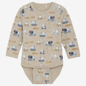 Minymo Body LS Beige Melange