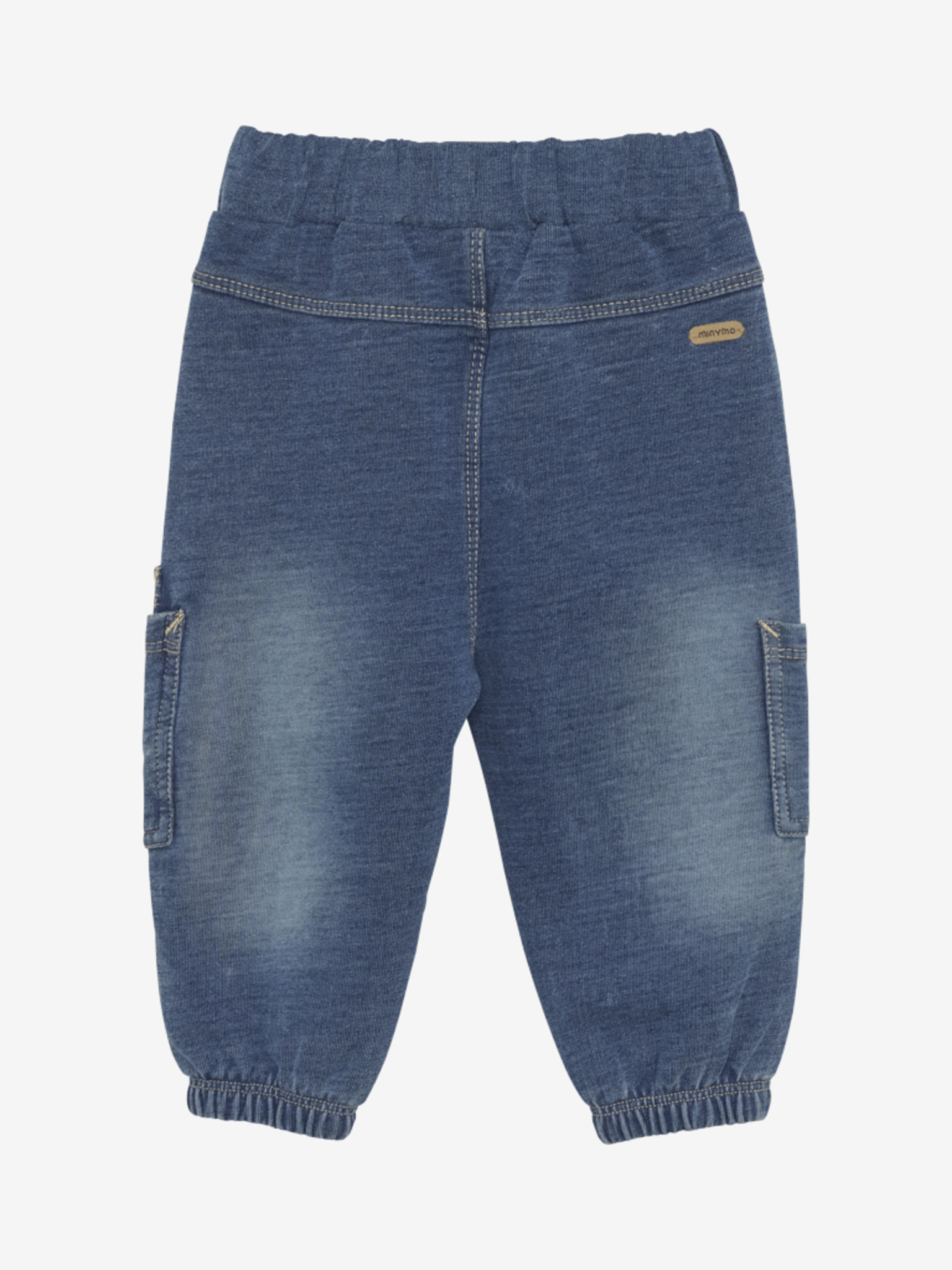 Minymo Jeans Sweat Denim China Blue - Billede 2