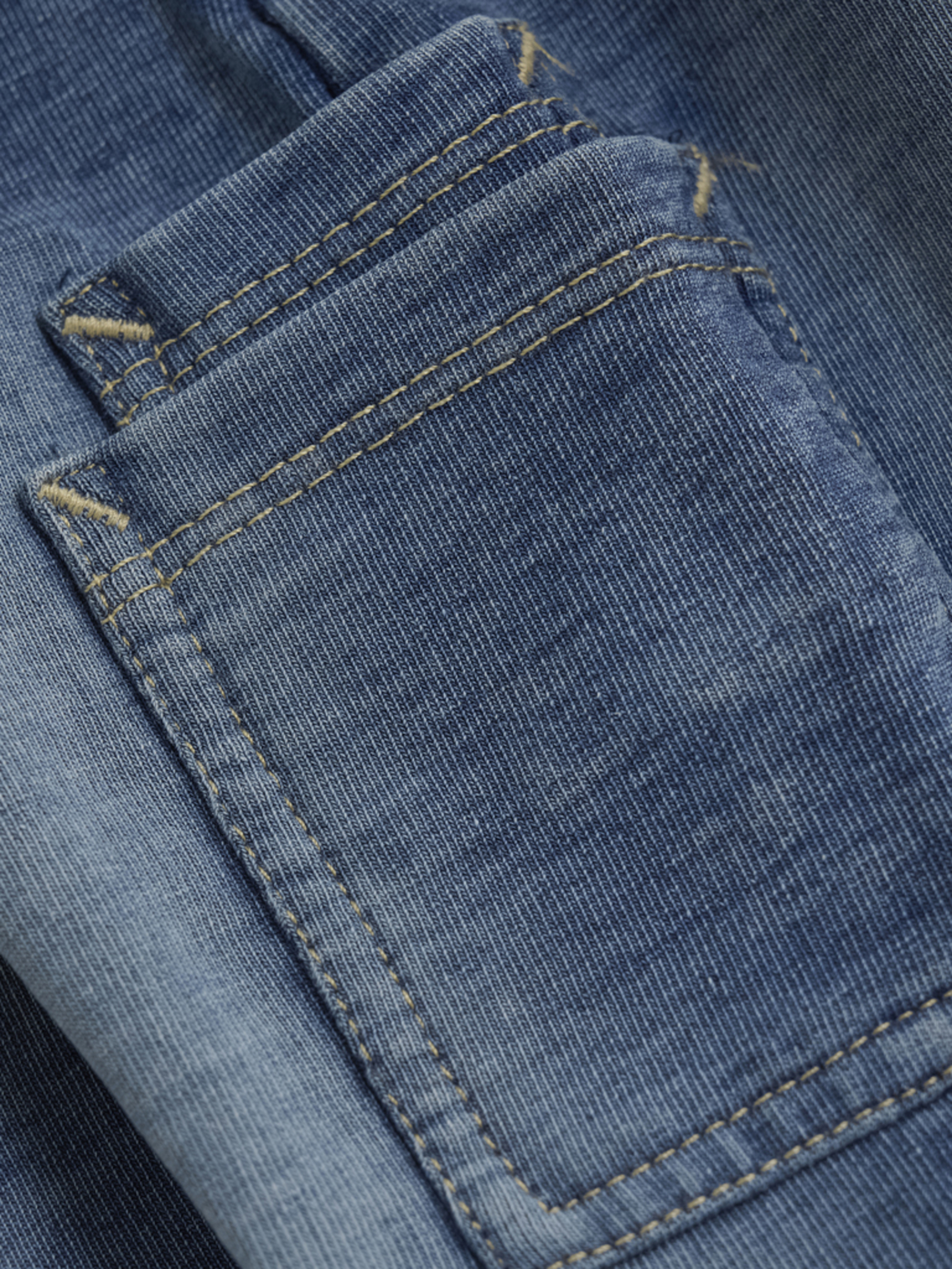 Minymo Jeans Sweat Denim China Blue - Billede 3