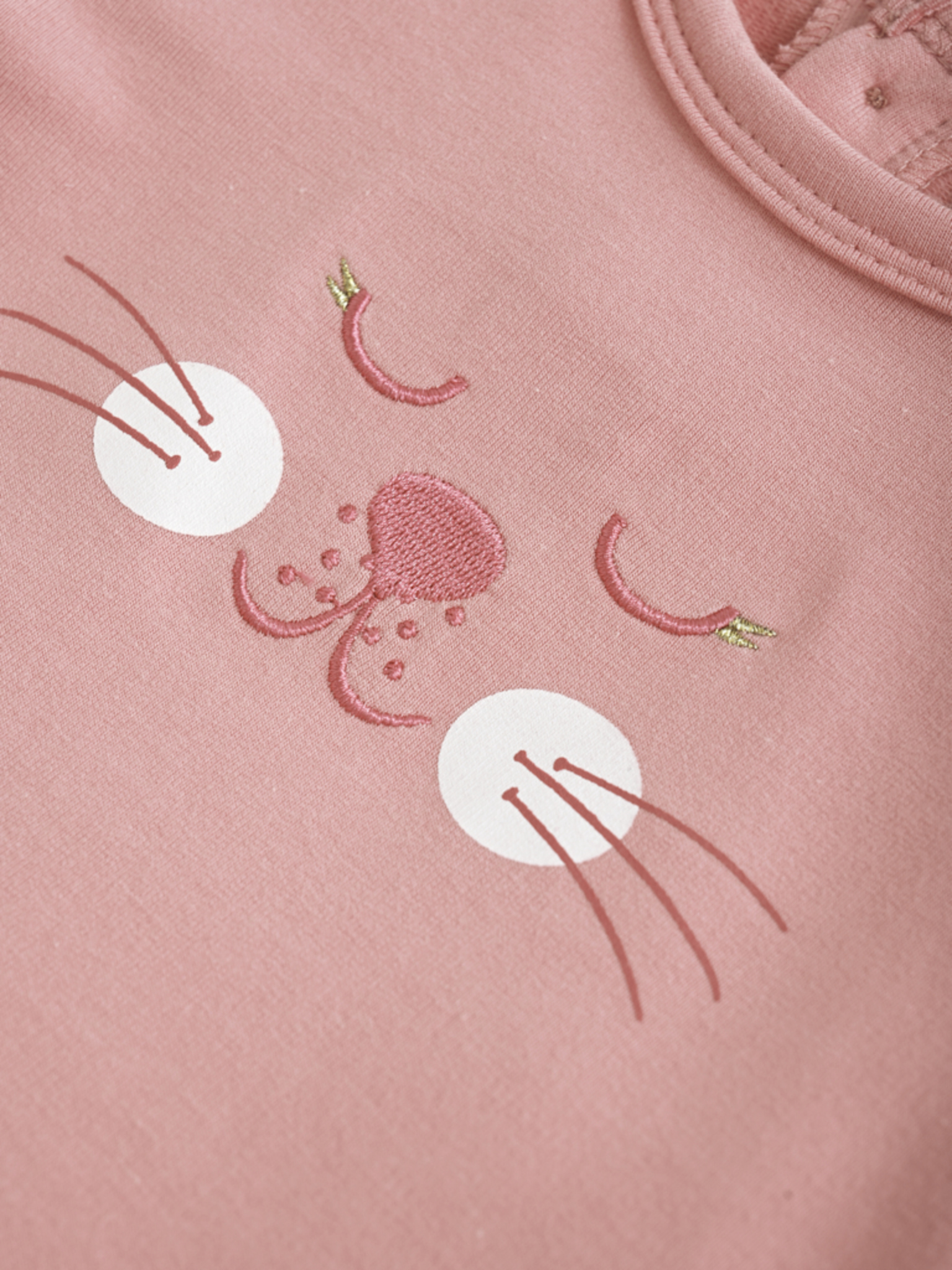 Minymo Sweatshirt LS Strawberry Ice - Billede 3
