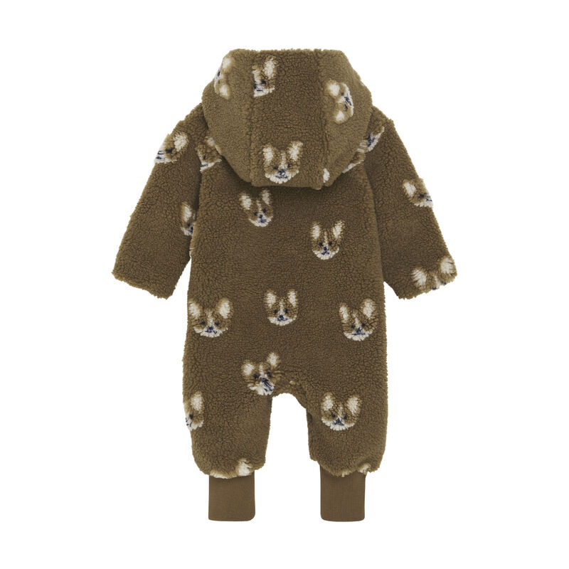 Minymo køredragt Wholesuit Teddy Sepia - Billede 2