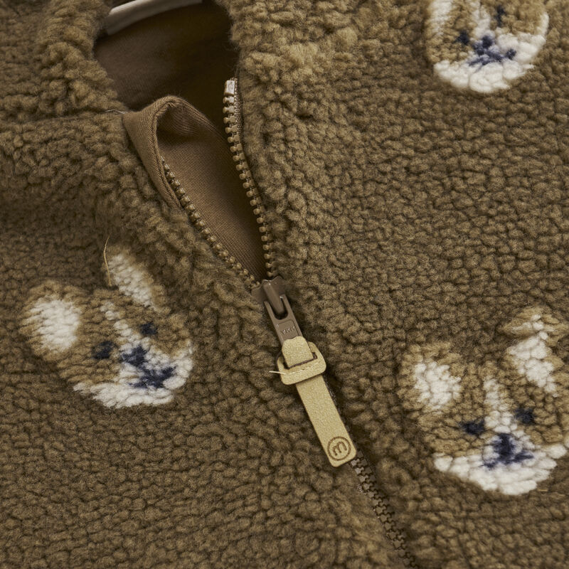 Minymo køredragt Wholesuit Teddy Sepia - Billede 3