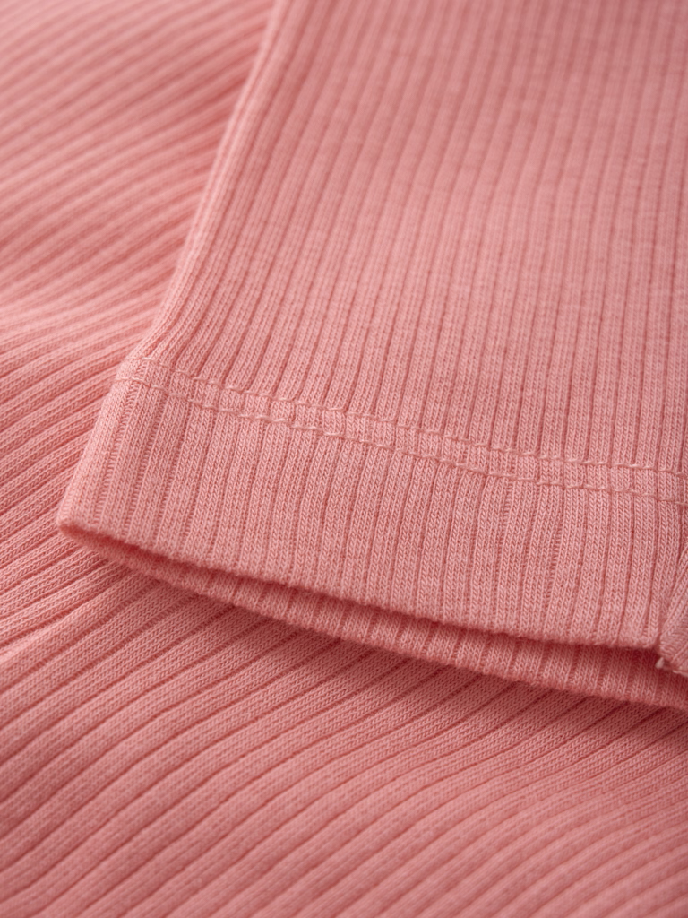Minymo Leggins Baby Rib Strawberry Pink - Billede 3