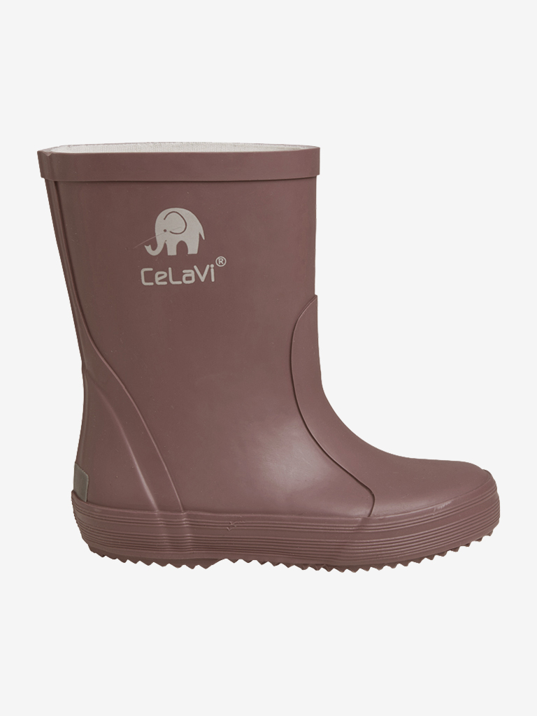 CeLaVi Gummistøvler Wellies Solid Rose Brown - Billede 2