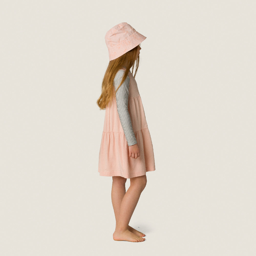 Mini A Ture Kjole Alida 2-pak Mauve Chalk - Billede 4