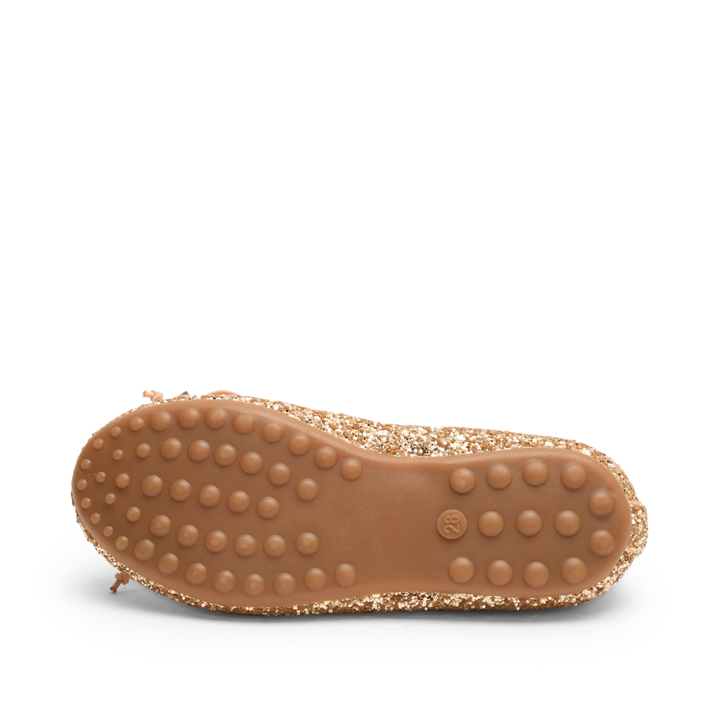Bisgaard Ballerina Sko Lucy Gold Glitter - Billede 5