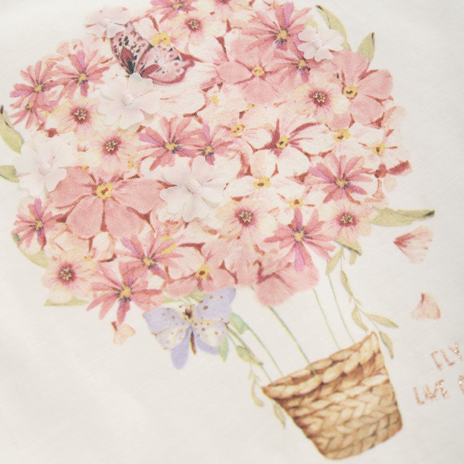 Minymo T-shirt SS Pristine - Billede 3