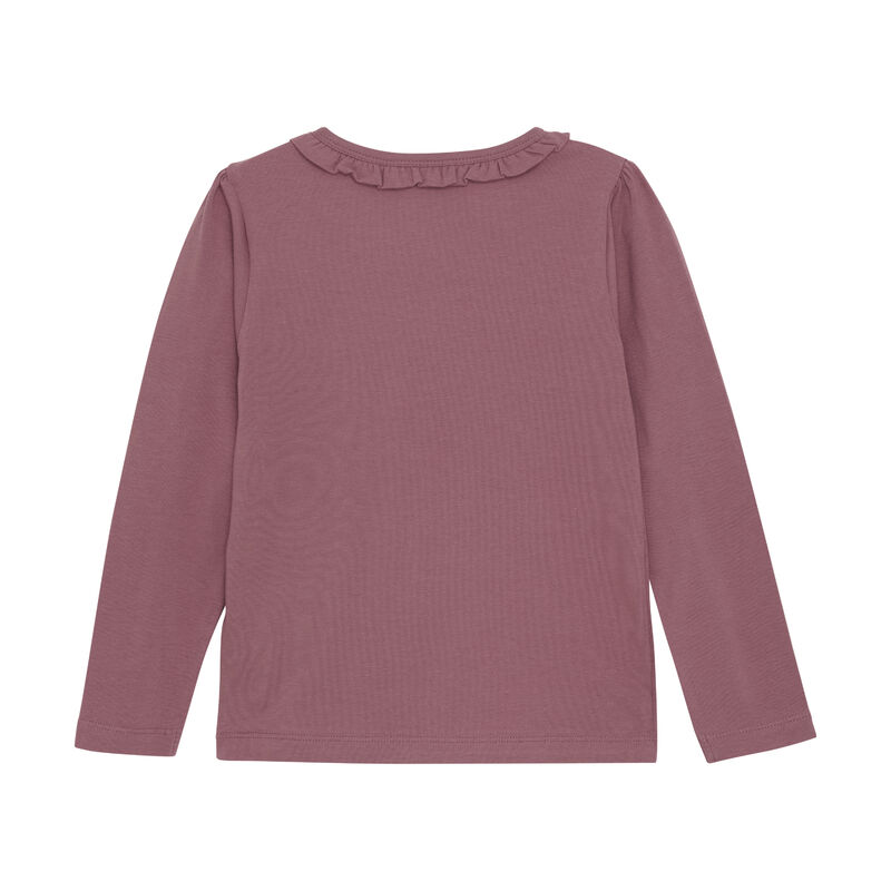 Minymo T-shirt LS Deco Rose - Billede 2