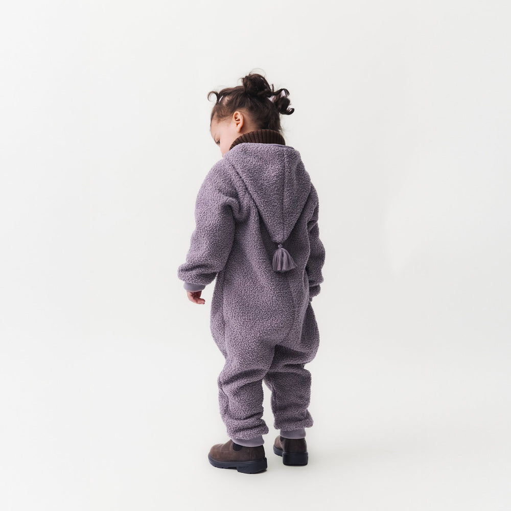 Mini A Ture Fleecedragt Matadel Teddyfleece Heldragt Zinc Purple - Billede 3