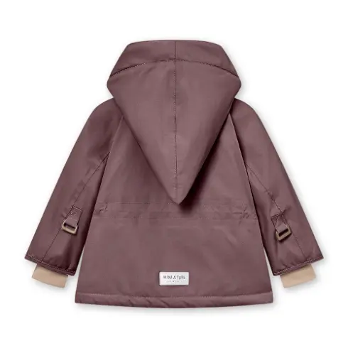 Mini A Ture Vinterjakke Wang Peppercorn Plum - Billede 3