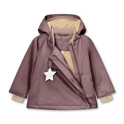 Mini A Ture Vinterjakke Wang Peppercorn Plum - Billede 4