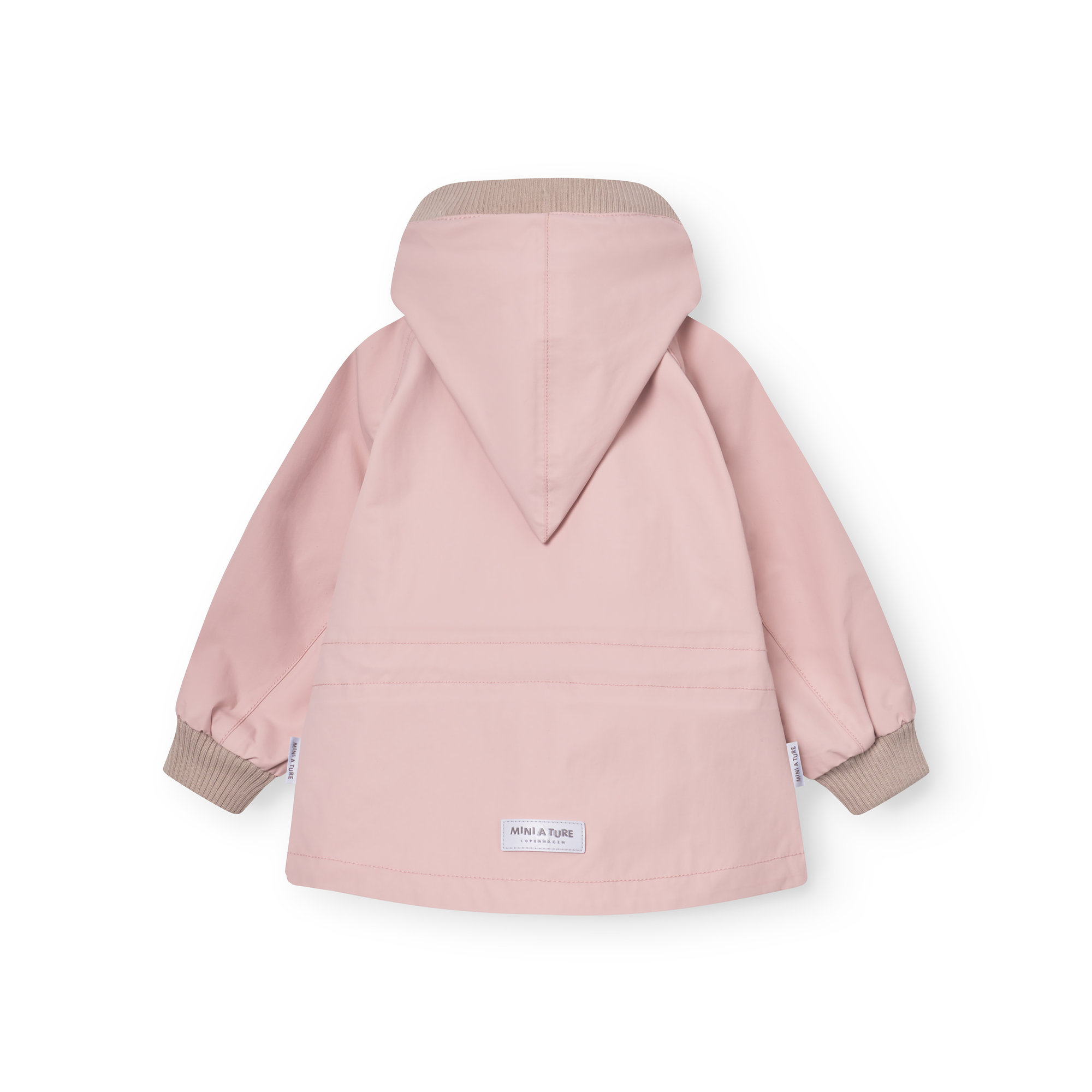 Mini A Ture Softshell jakke MatWai Rose Smoke - Billede 2