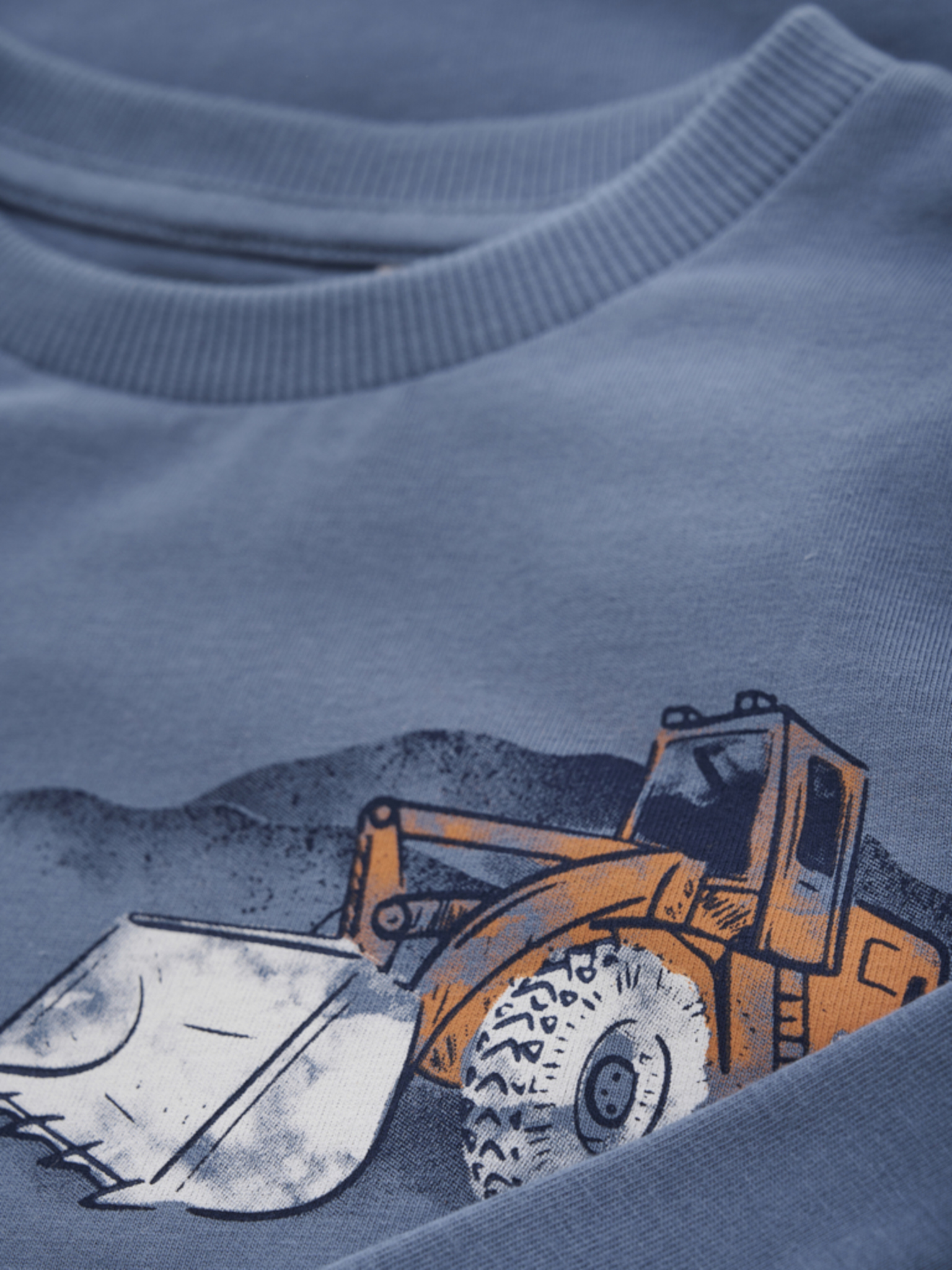 Minymo T-shirt LS China Blue - Billede 3