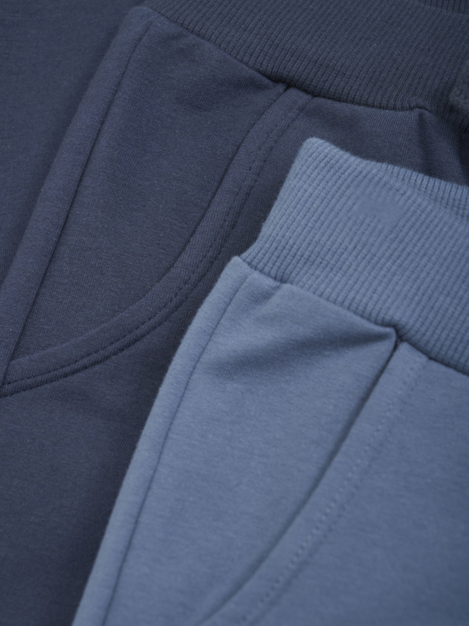 Minymo Sweatpants 2-pak China Blue - Billede 3