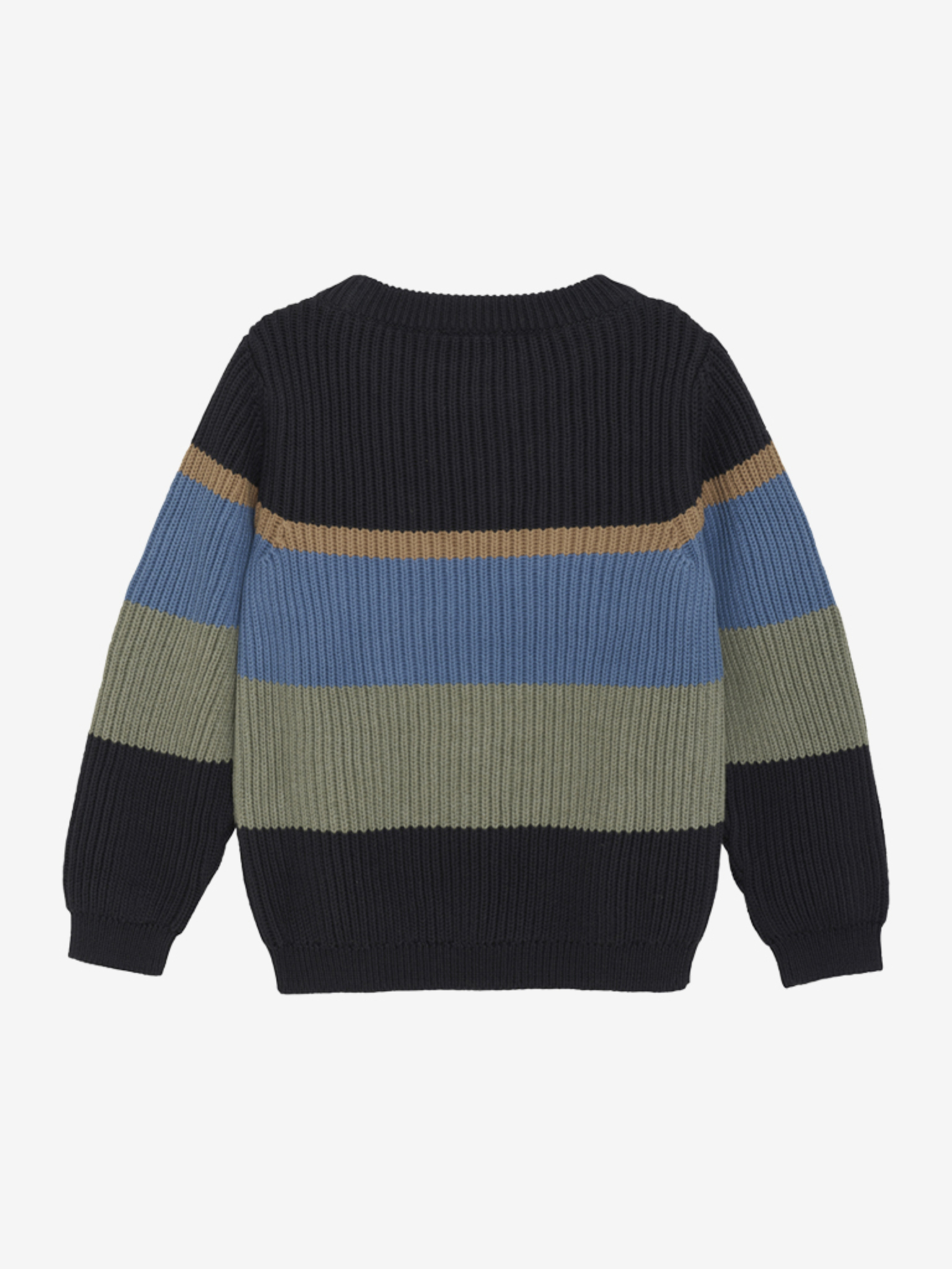 Minymo Bluse LS Strik Pullover Dark Navy - Billede 2