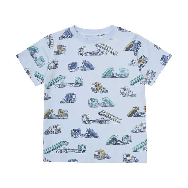 Minymo T-shirt + Shorts sæt AOP Skyway - Billede 3