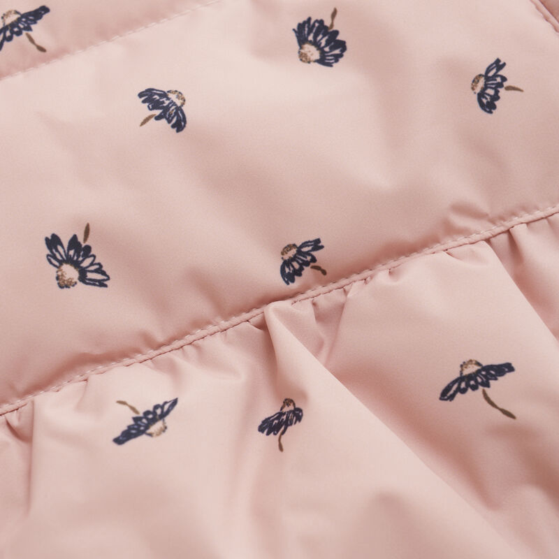 Minymo Vinterjakke Quilted AOP Mellow Rose - Billede 4