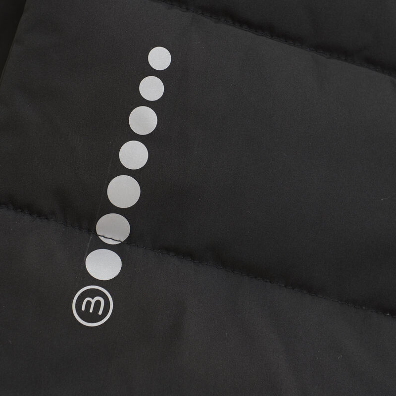 Minymo Vinterjakke Quilted Black - Billede 4