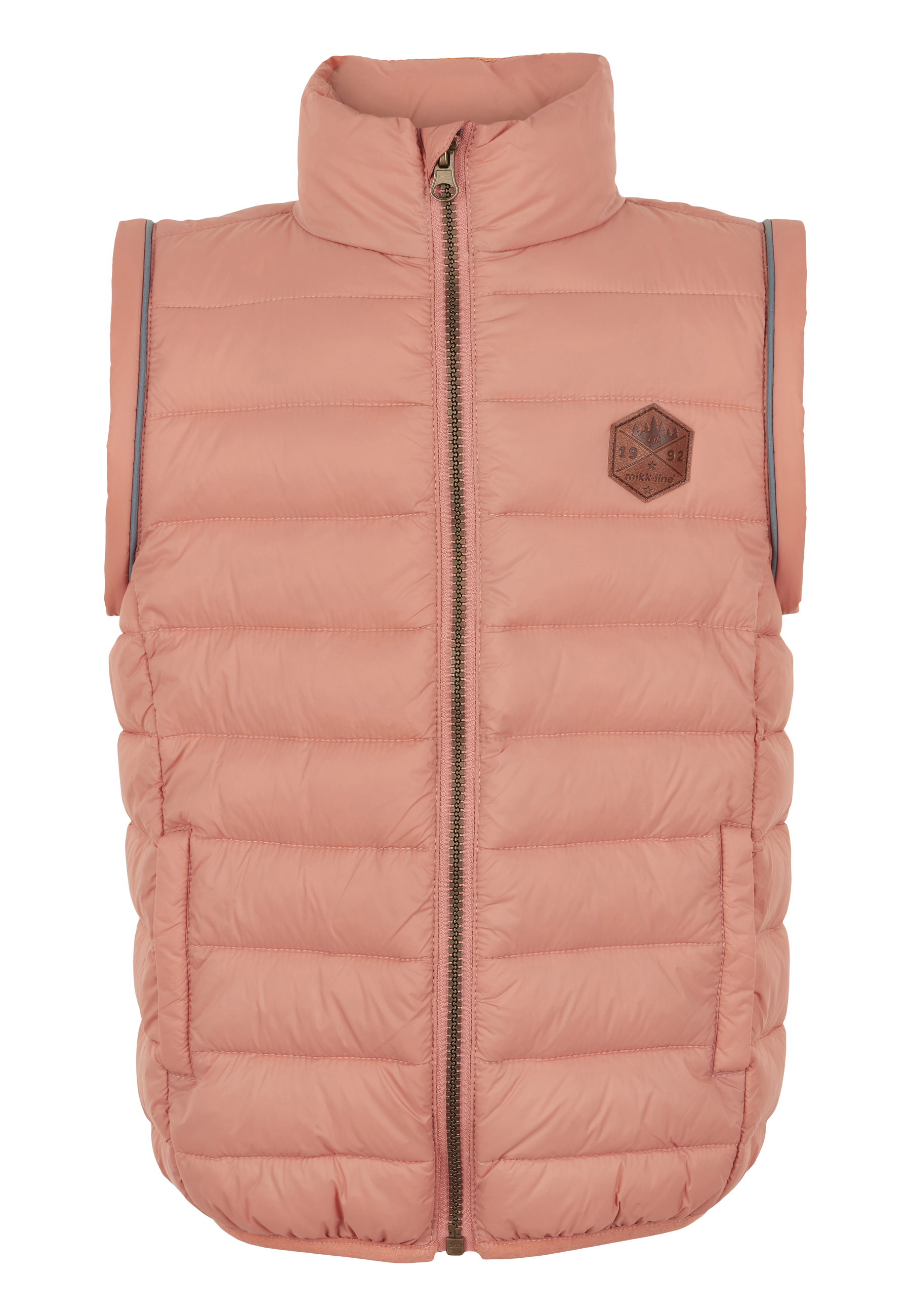Mikk-Line 2i1 Jakke og vest Tawny Brown - Billede 3