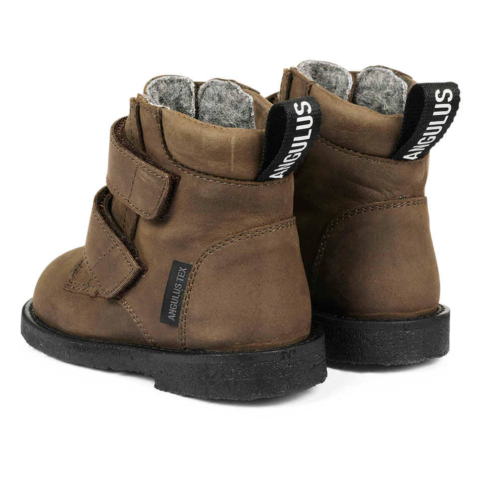 Angulus Vinterstøvle TEX Begynderstøvle Dark Olive - Billede 4