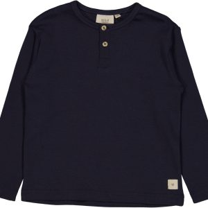 Wheat t-shirt Morris Midnight Blue
