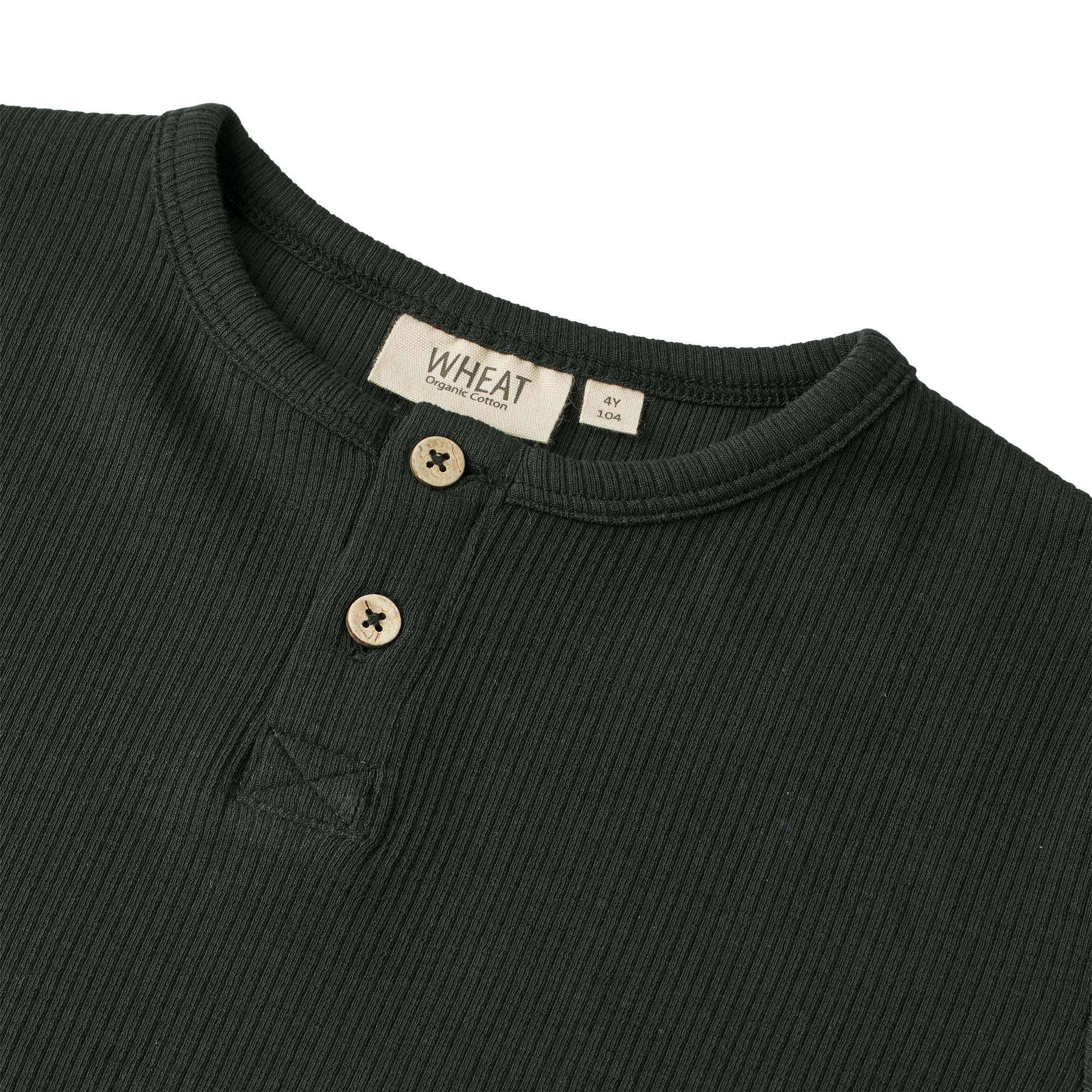 Wheat t-shirt LS Morris Navy - Billede 3