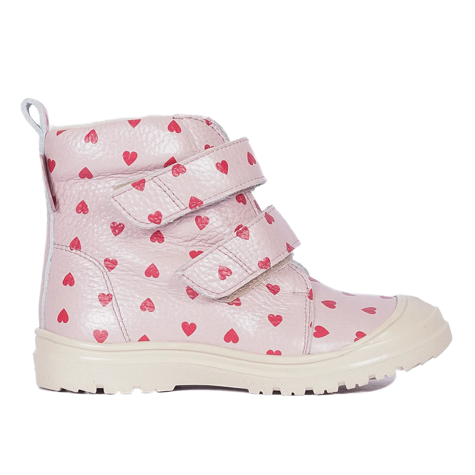 Angulus Vinterstøvle TEX med Uldfoer Rose Hearts - Billede 2
