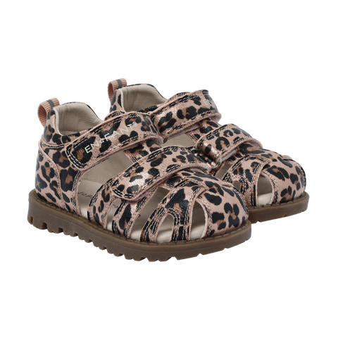 En Fant Sandal Velcro Sepia Rose